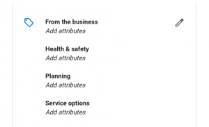 Business Category and Attributes