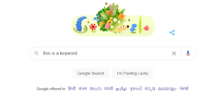 Google Home Page