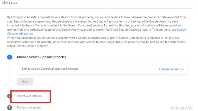 Connect Google Search Console To Google Analytics 4